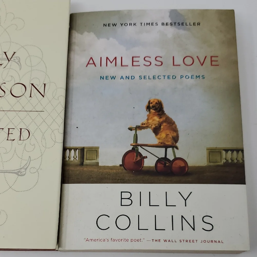Emily Dickinson Collected Poems Book, Billy Collins, William Harmon Book Bundle